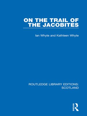cover image of On the Trail of the Jacobites